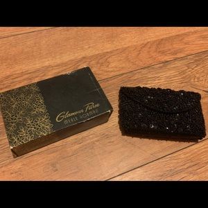 Vintage small beaded handbag